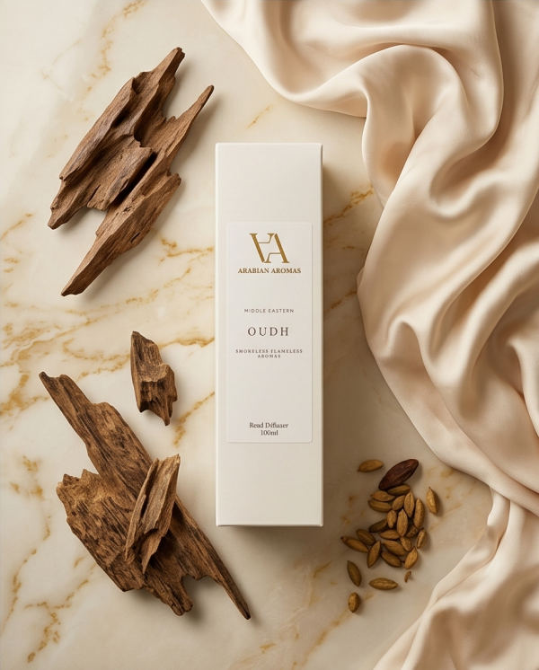Oudh Reed Diffuser UK | Pure Agarwood Home Fragrance